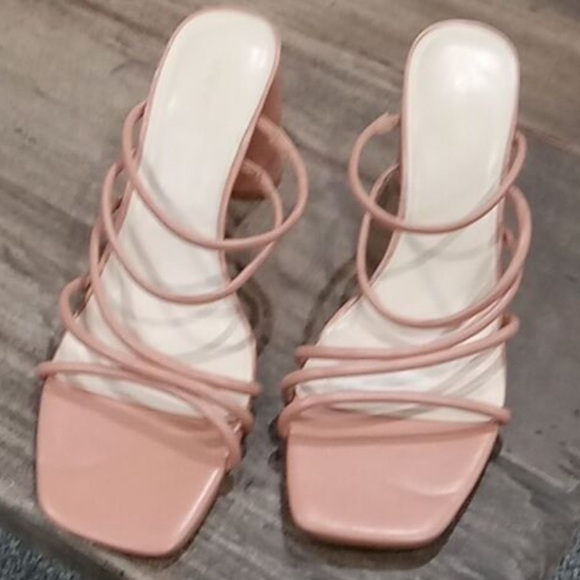 Nine West Getcha 3 Block Heel Strappy Sandal Size 12 - Picture 5 of 6